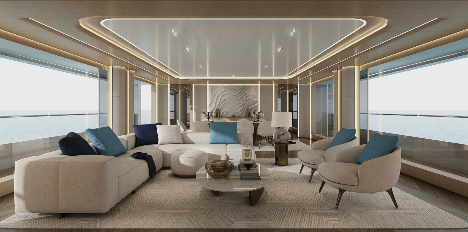 2028 Hargrave Signature E Series Tri-Deck By Teruzzi