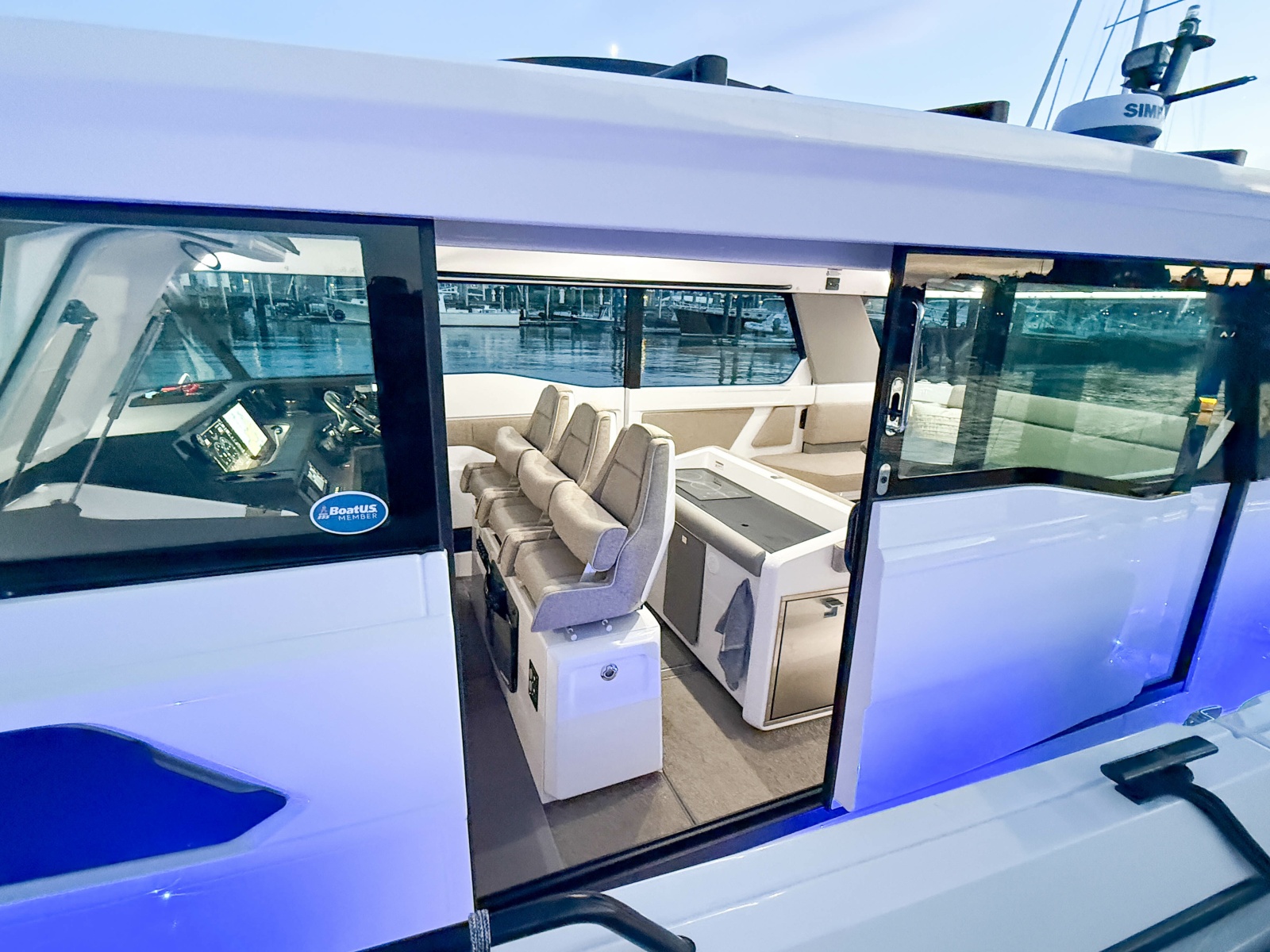 2024 Axopar 45 XC Cross Cabin Aft Cabin