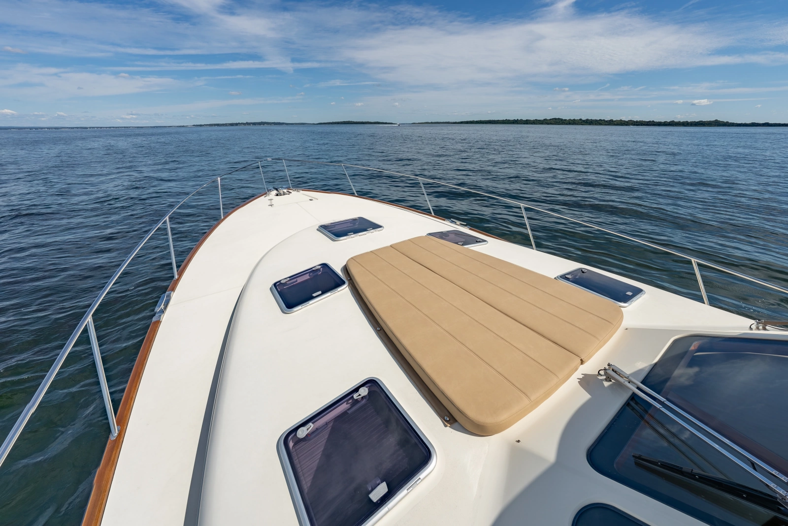 Sun Pad on Bow