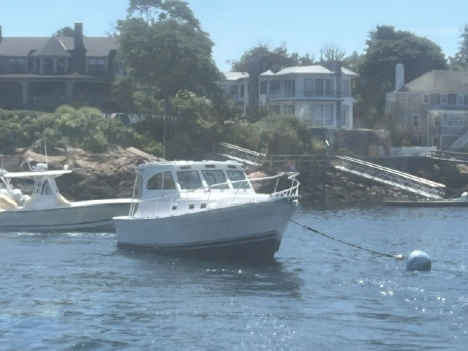 SCRIMSHAW On Mooring
