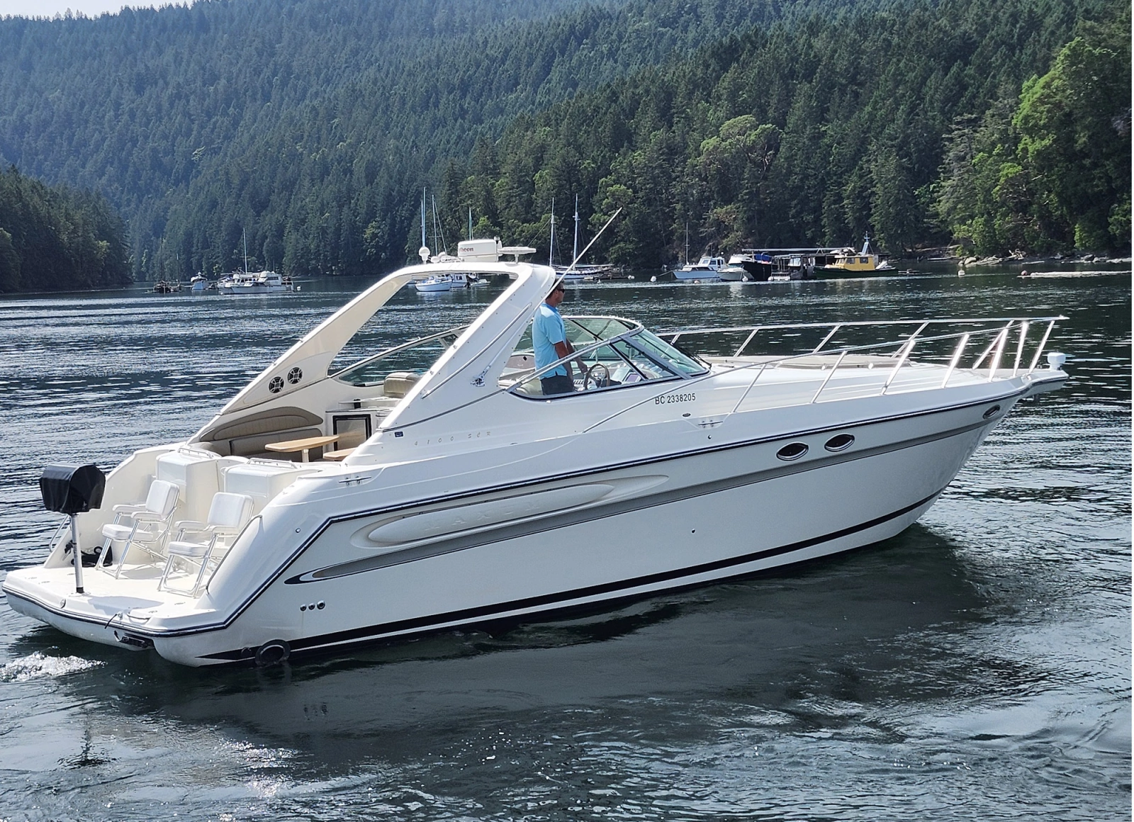 1997 Maxum 4100 SCR