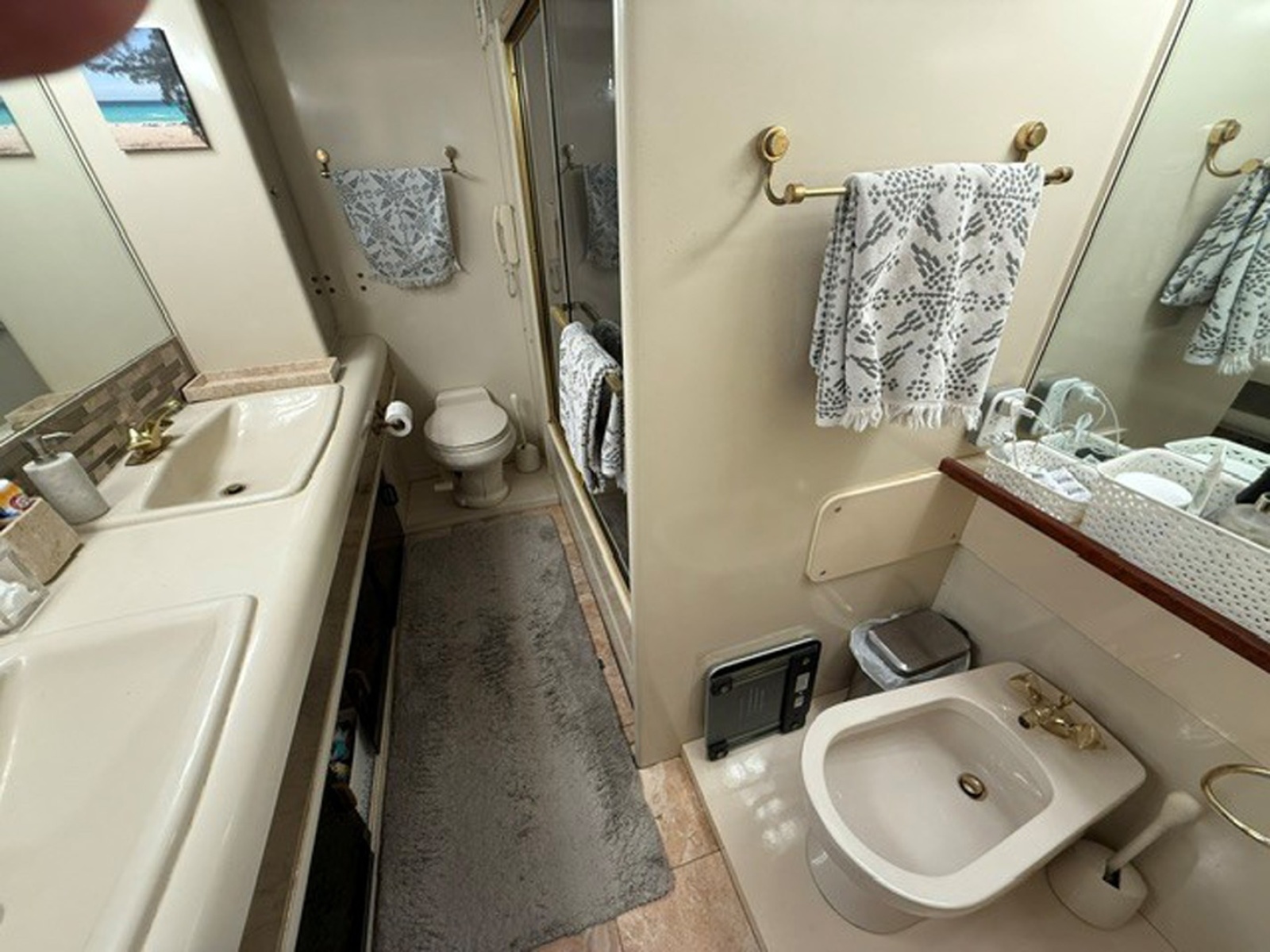 Master Head, shower and bidet