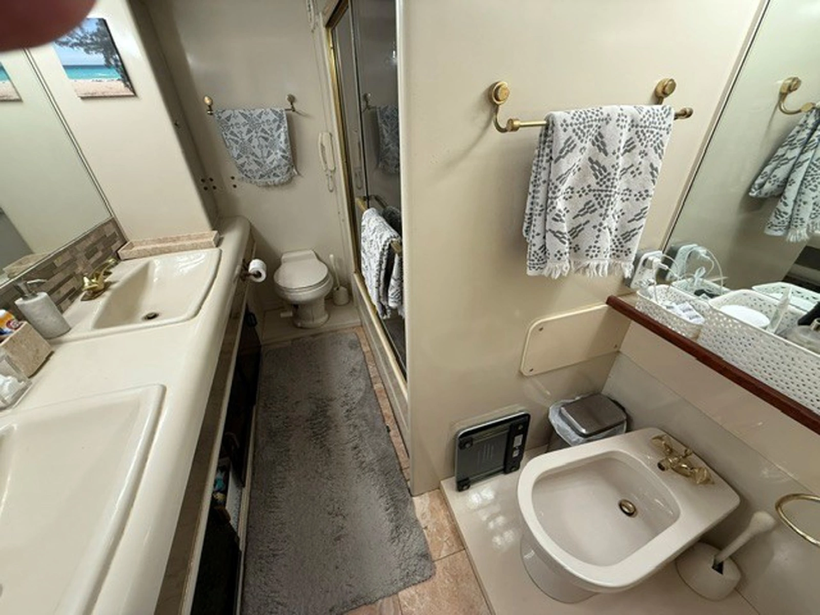 Master Head, shower and bidet