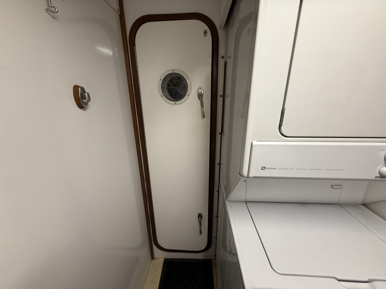 Engine Room Door in Utility Room