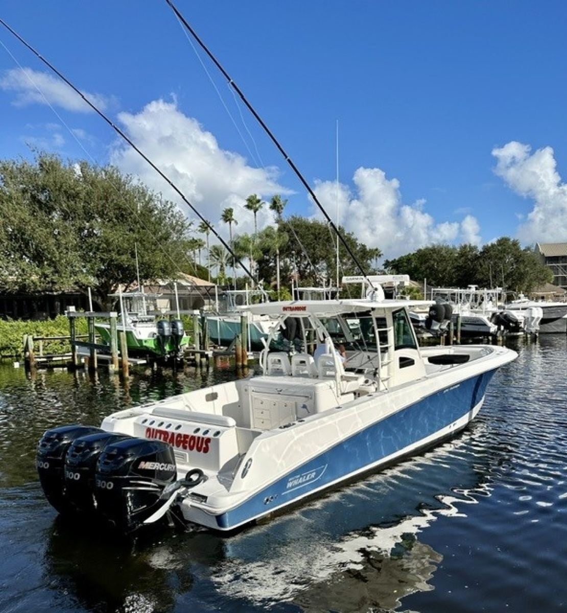 2012 Boston Whaler 37 Outrage - Outrageous