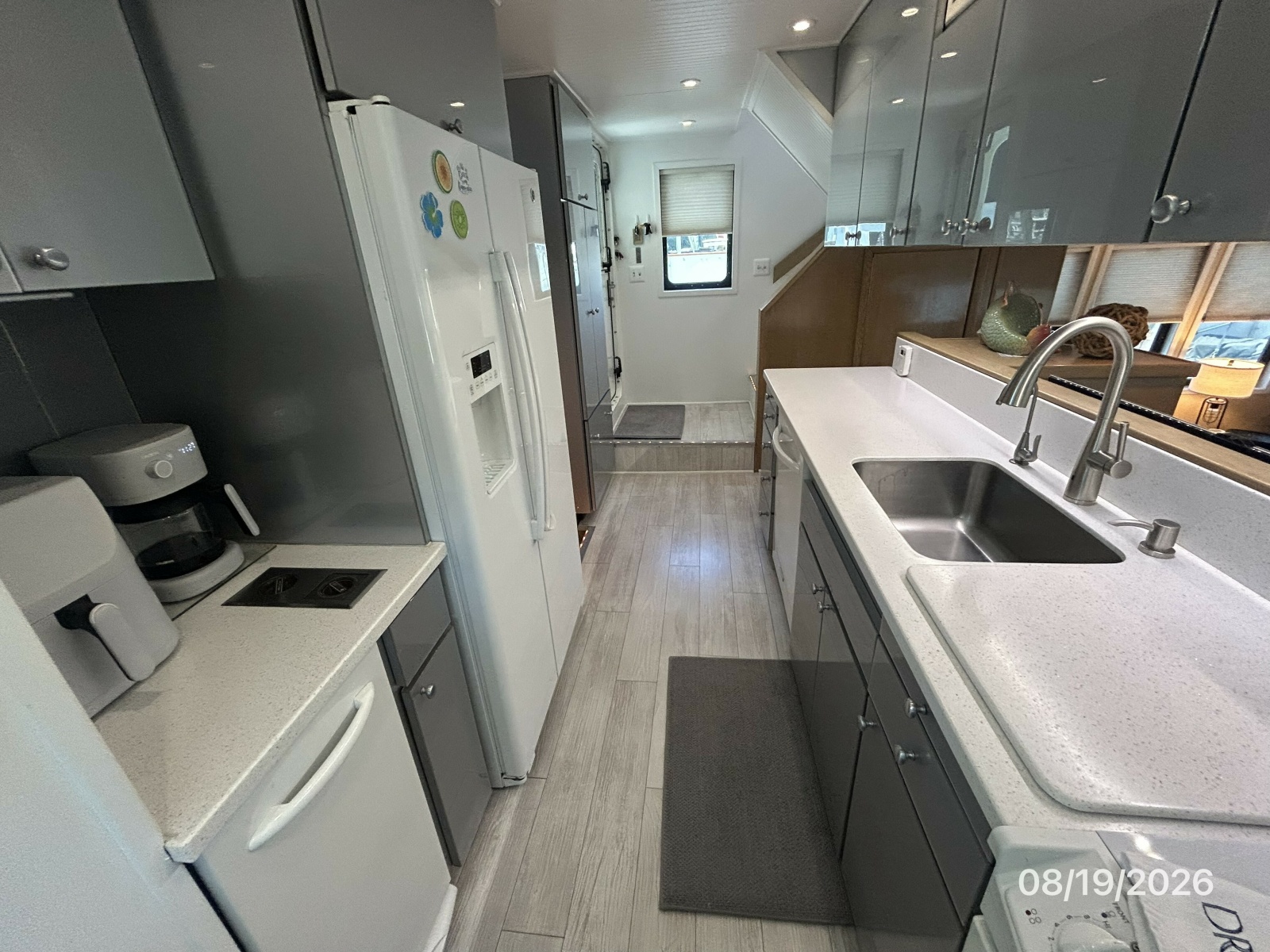 Steel Magnolia galley starboard