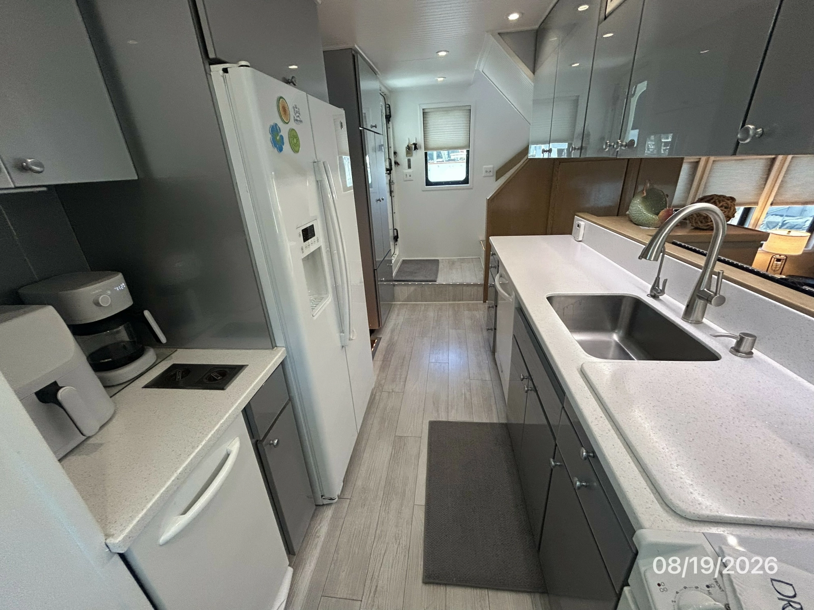 Steel Magnolia galley starboard