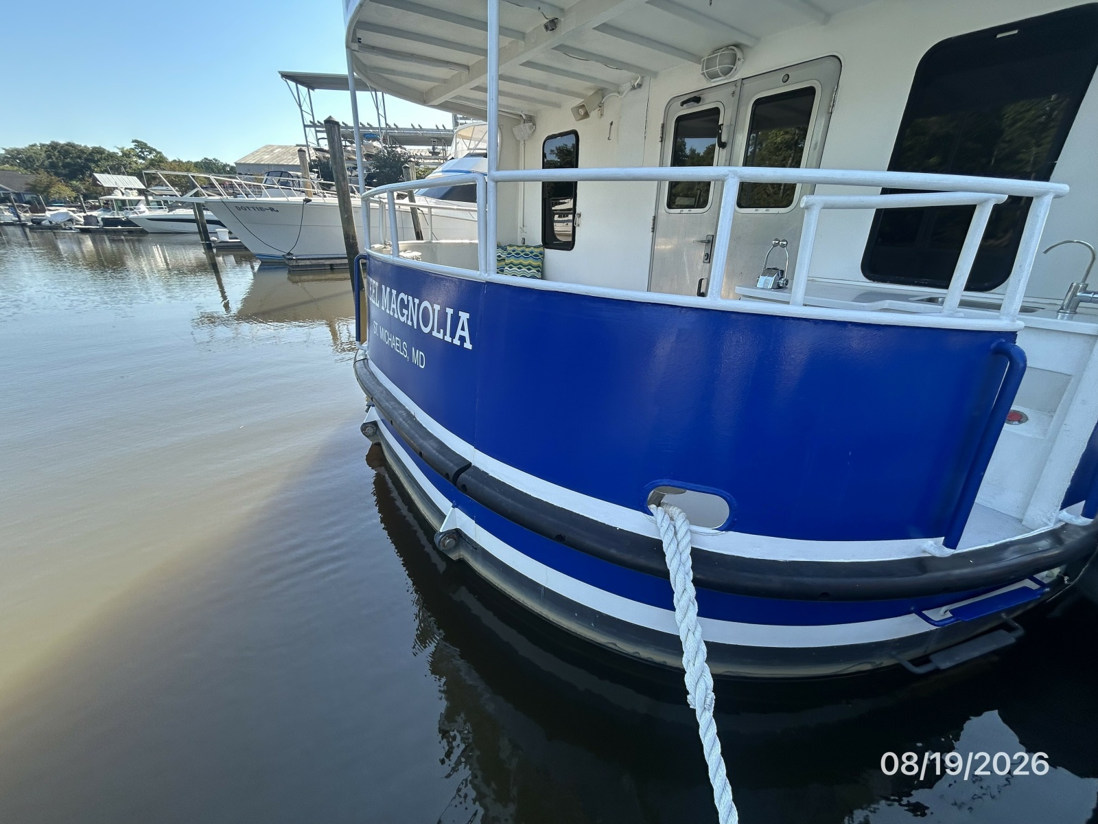 Steel Magnolia transom