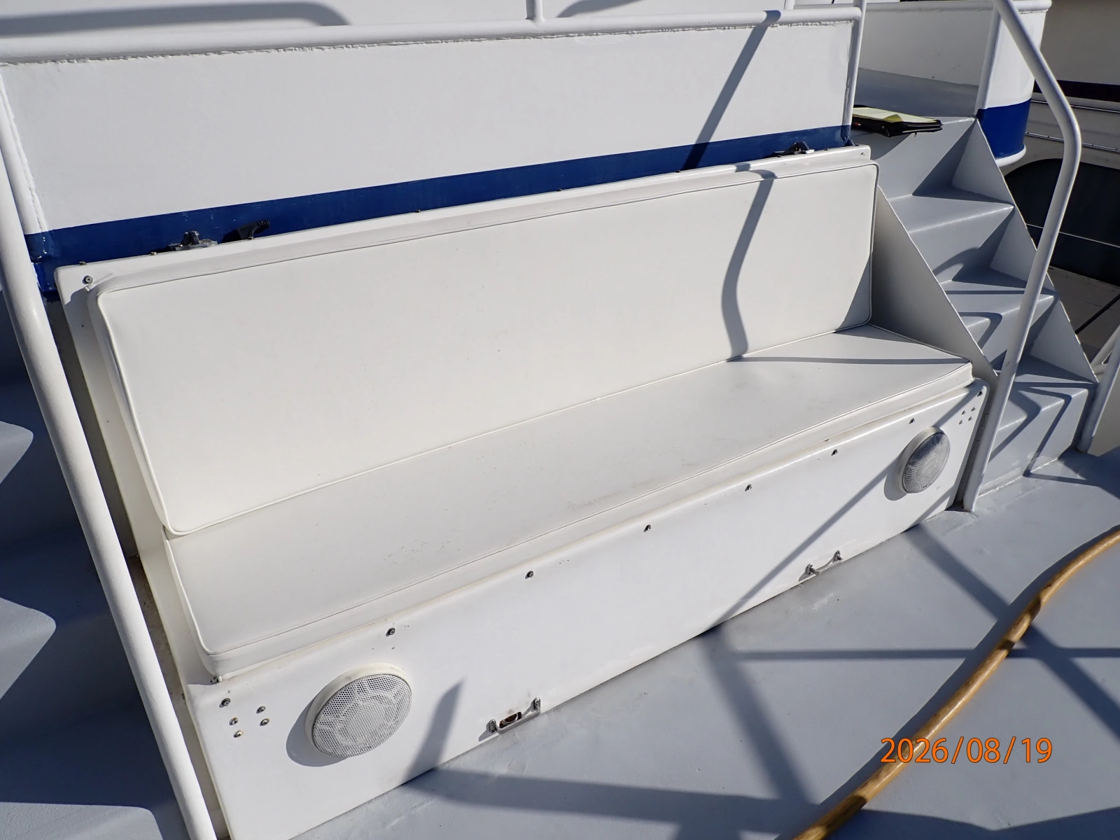 Steel Magnolia foredeck seating