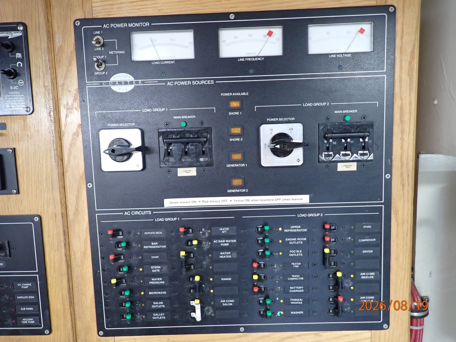 Steel Magnolia utility room electrical panel2