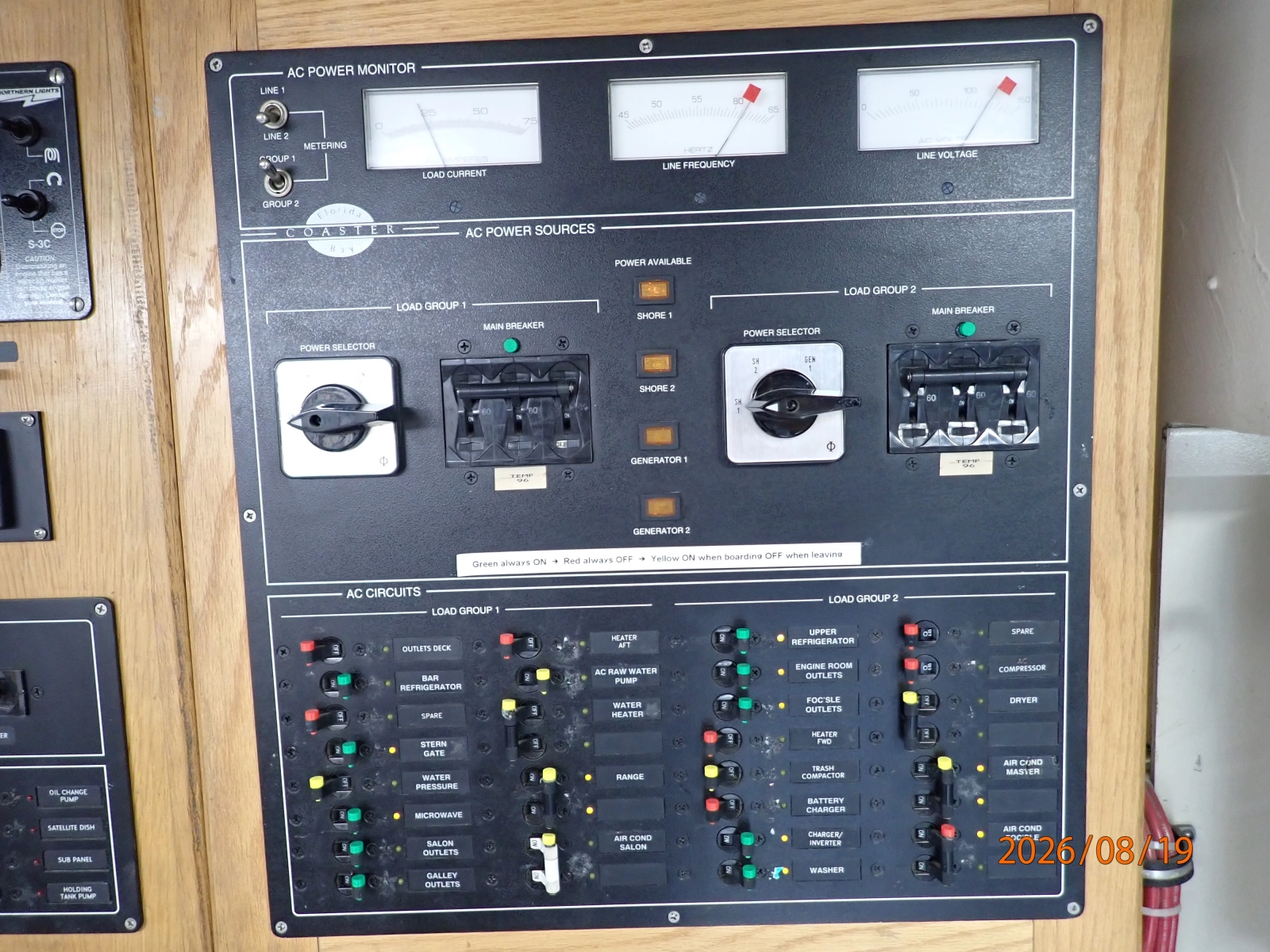 Steel Magnolia utility room electrical panel2