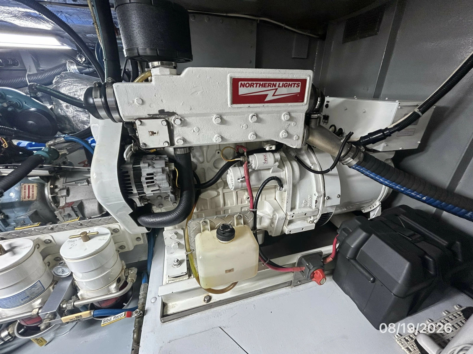 Steel Magnolia starboard generator