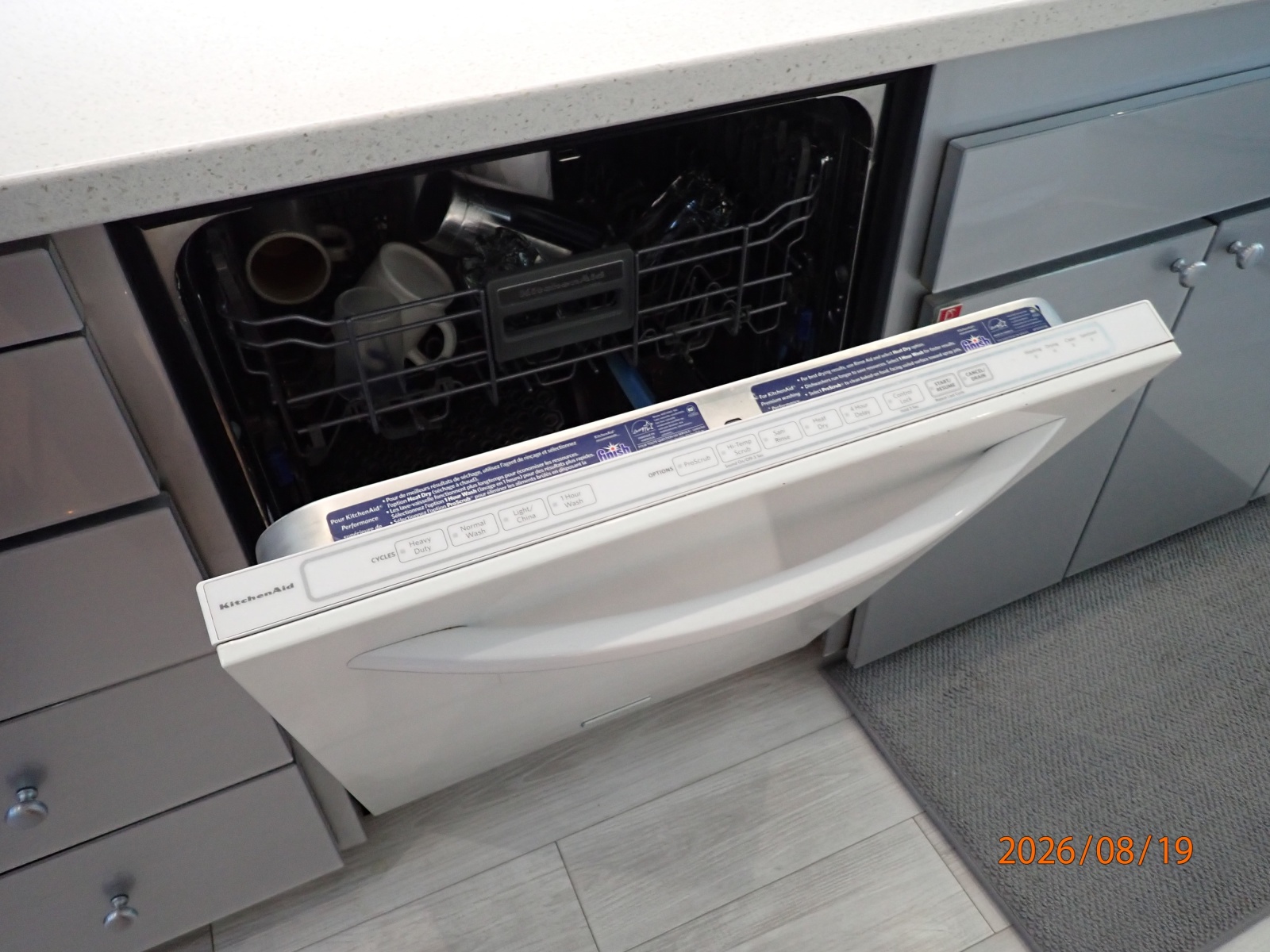 Steel Magnolia galley dishwasher