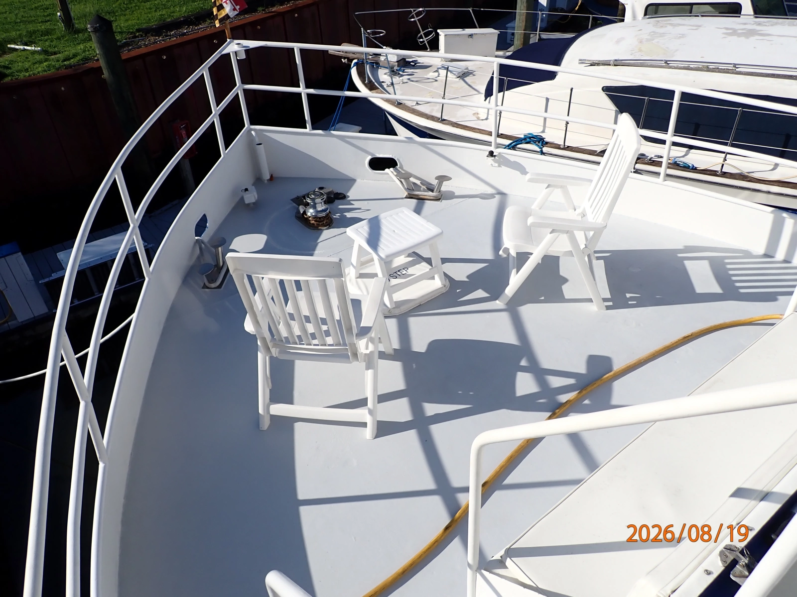 Steel Magnolia foredeck1