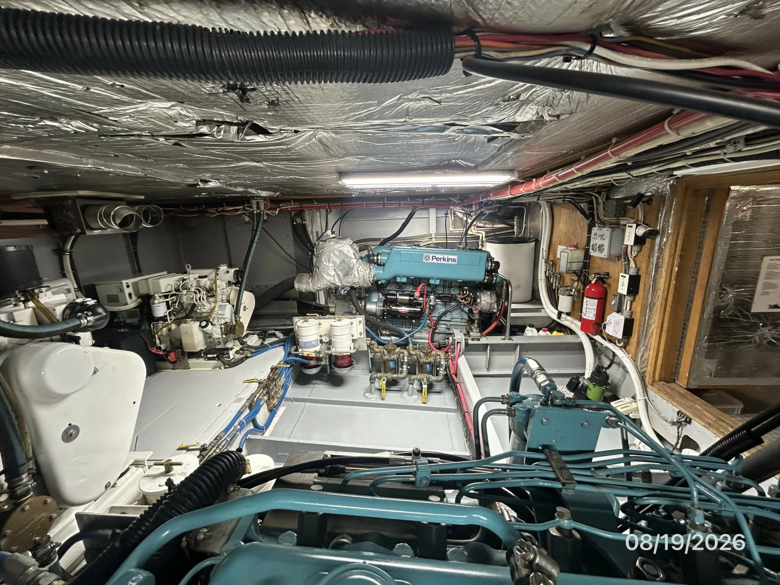 Steel Magnolia engine room port