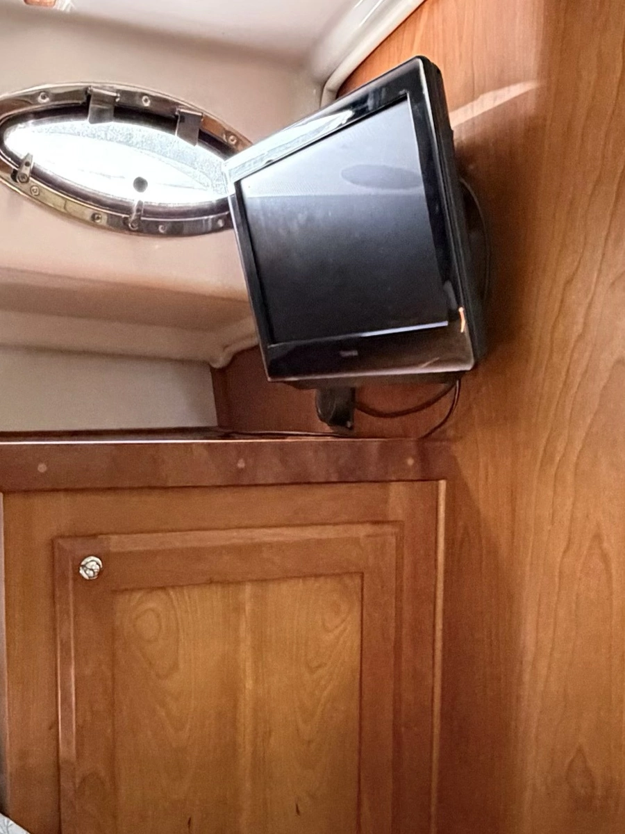 Cabin TV and Storage