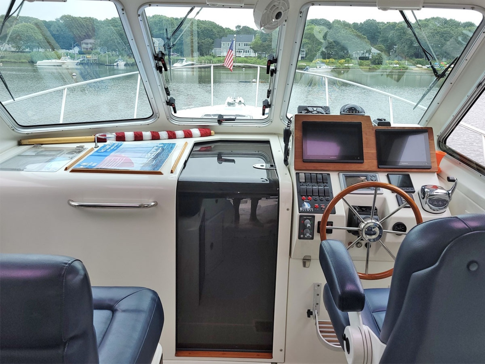 Helm and Companionway