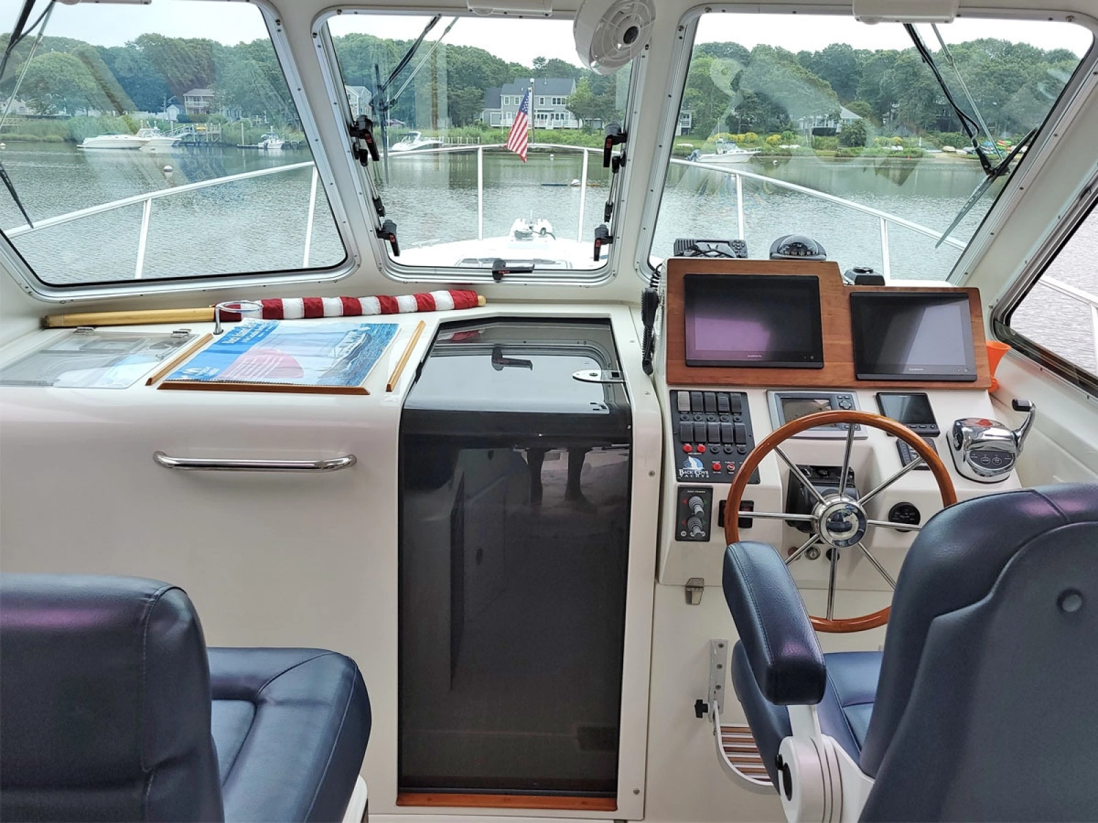 Helm and Companionway