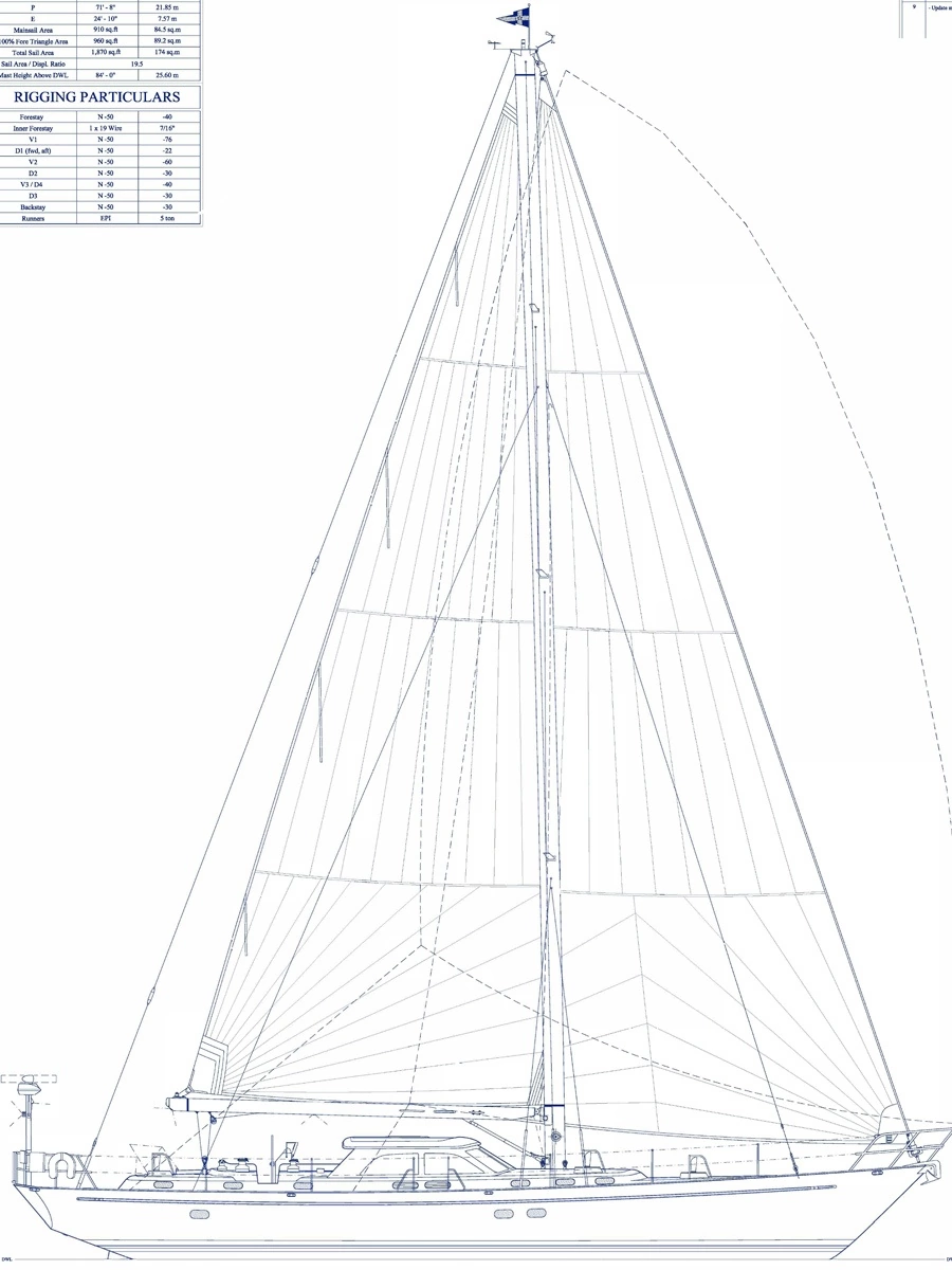 2001 Lyman-Morse Fontaine Custom 63 Pilothouse Sloop