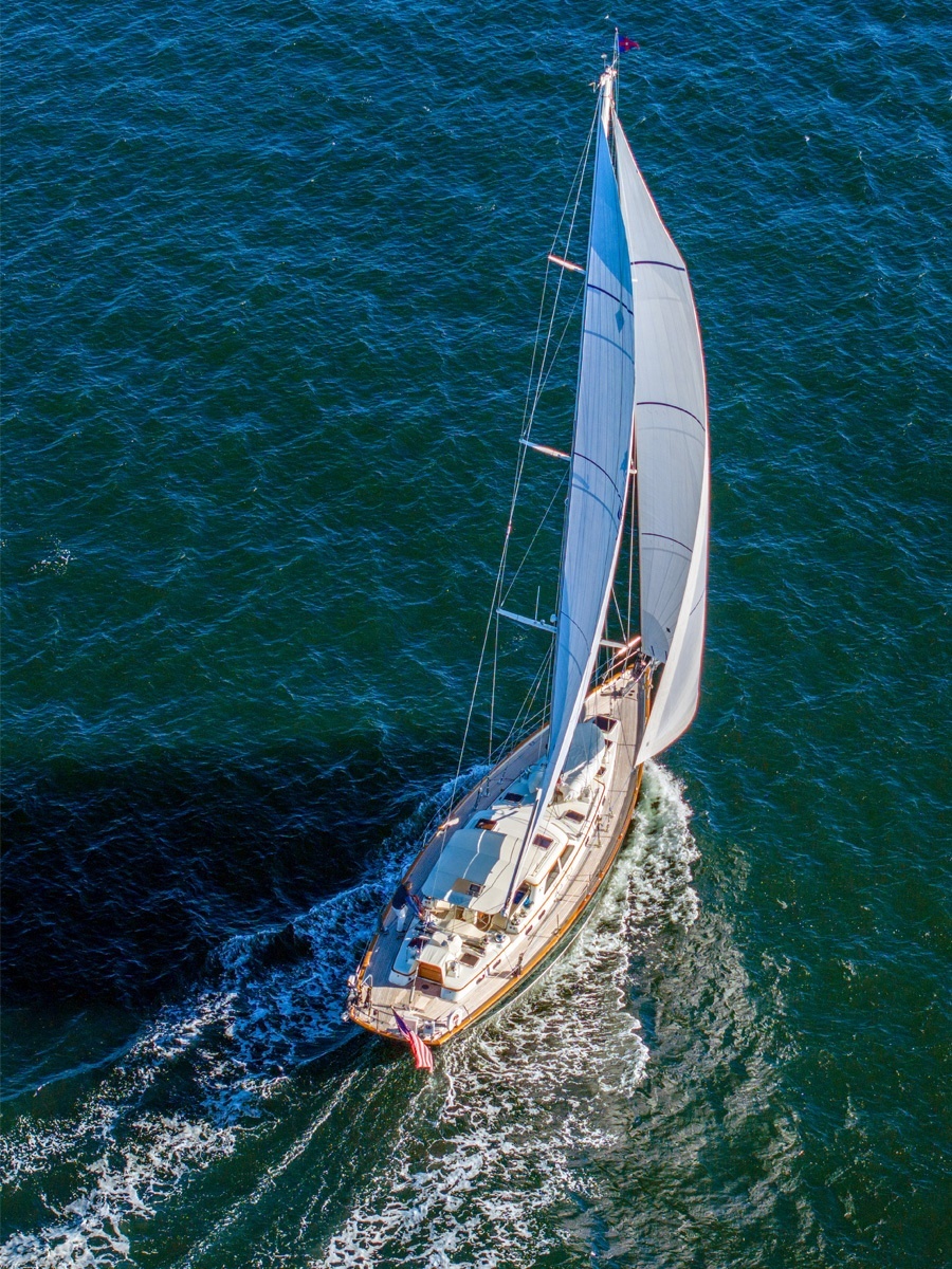 Aerial Stern View