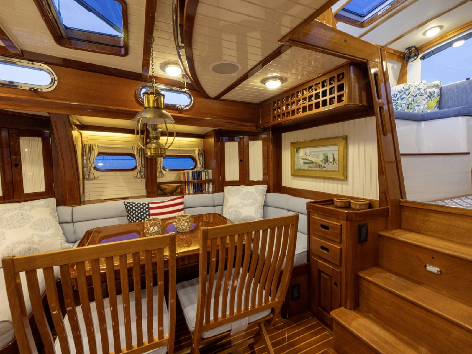 2001 Lyman-Morse Fontaine Custom 63 Pilothouse Sloop