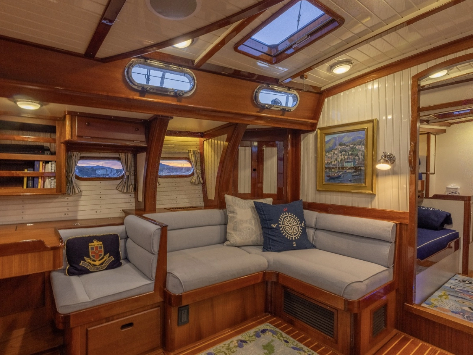 2001 Lyman-Morse Fontaine Custom 63 Pilothouse Sloop