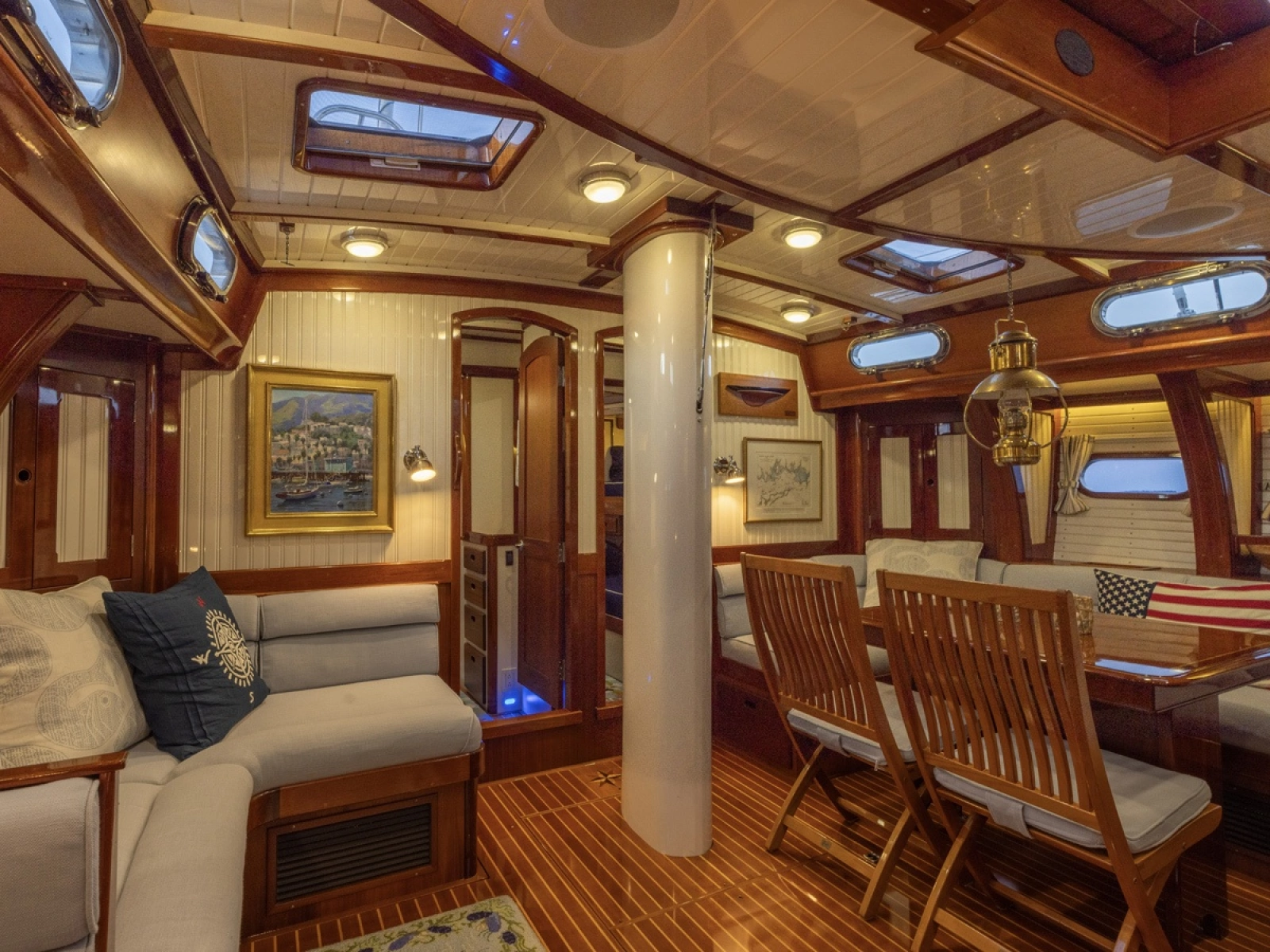 2001 Lyman-Morse Fontaine Custom 63 Pilothouse Sloop
