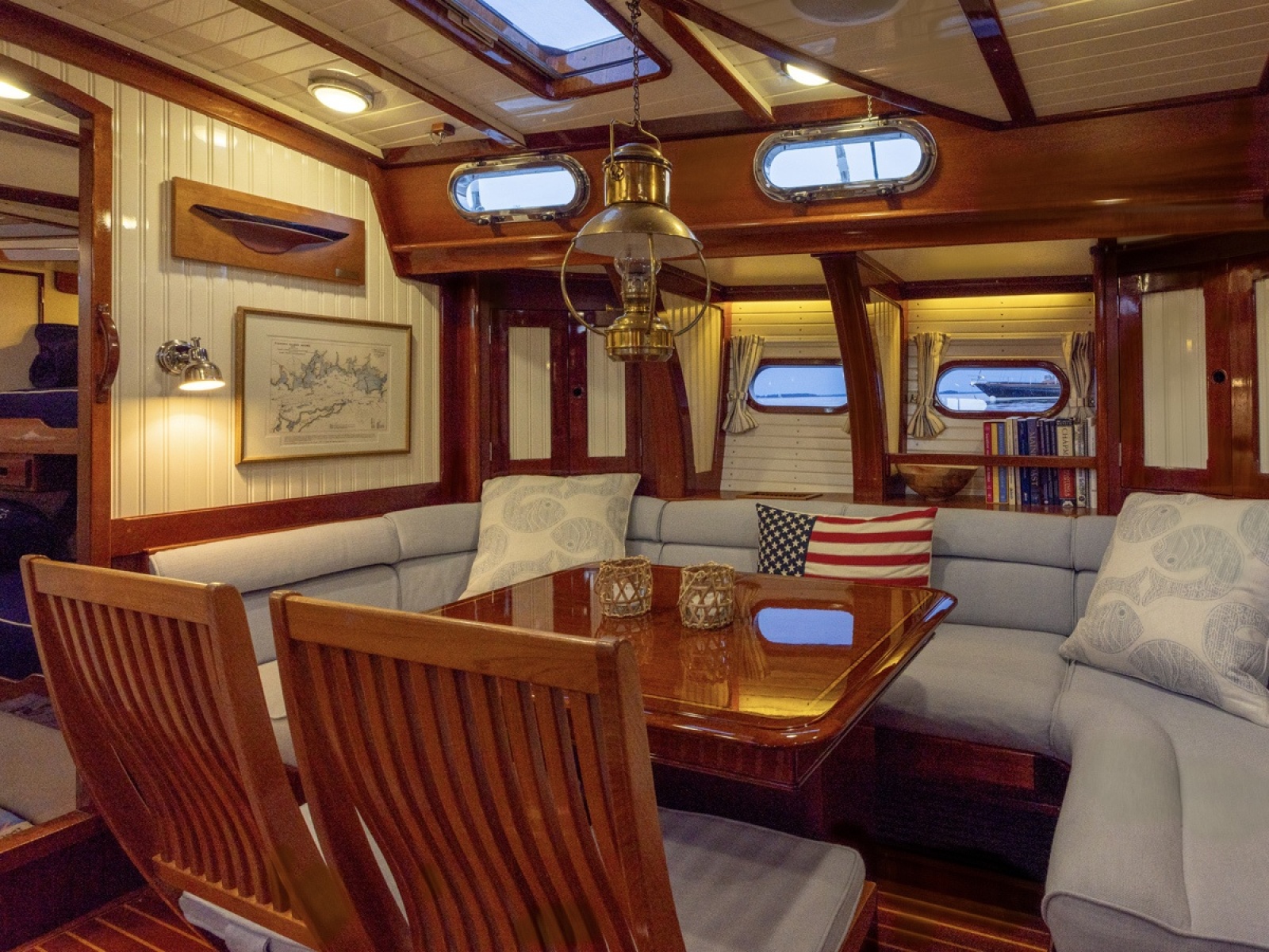 2001 Lyman-Morse Fontaine Custom 63 Pilothouse Sloop