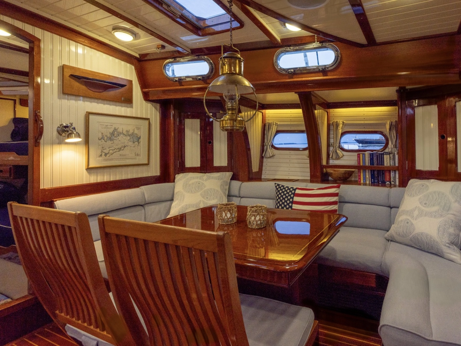 2001 Lyman-Morse Fontaine Custom 63 Pilothouse Sloop