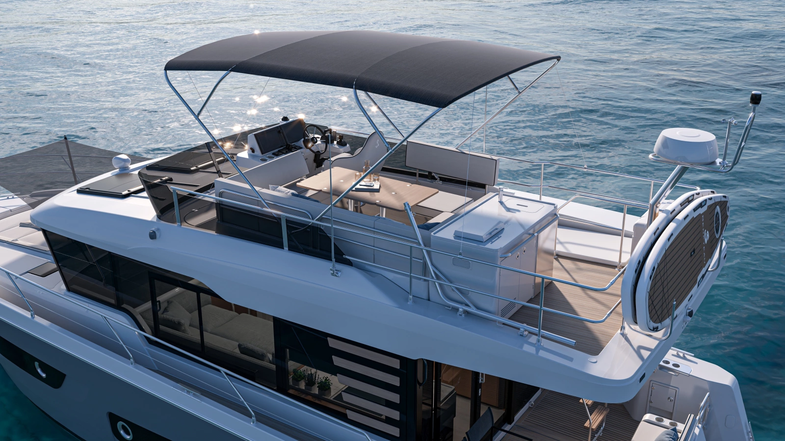 2027 Beneteau Swift Trawler 43 Fly