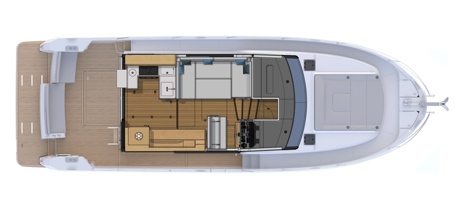 2027 Beneteau Swift Trawler 43 Fly