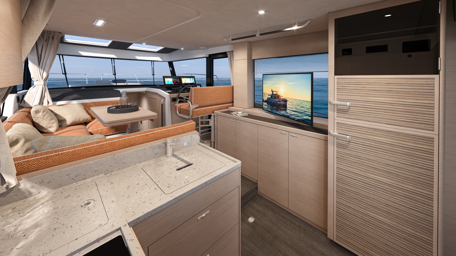 2027 Beneteau Swift Trawler 43 Fly