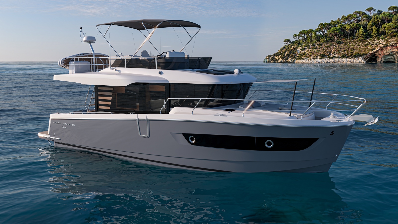 2027 Beneteau Swift Trawler 43 Fly