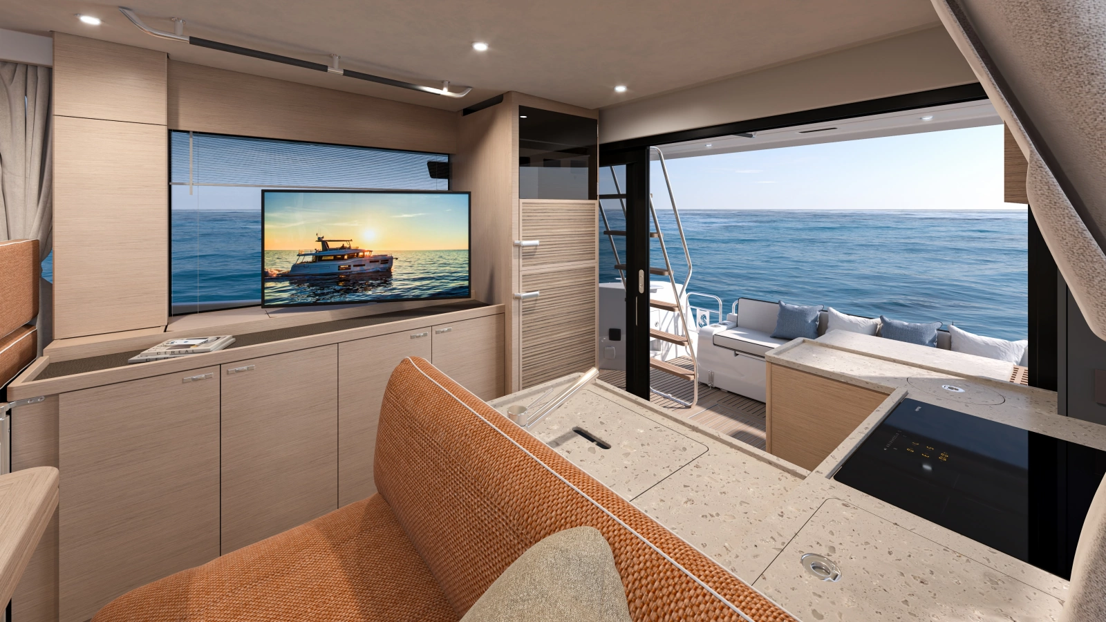 2027 Beneteau Swift Trawler 43 Fly