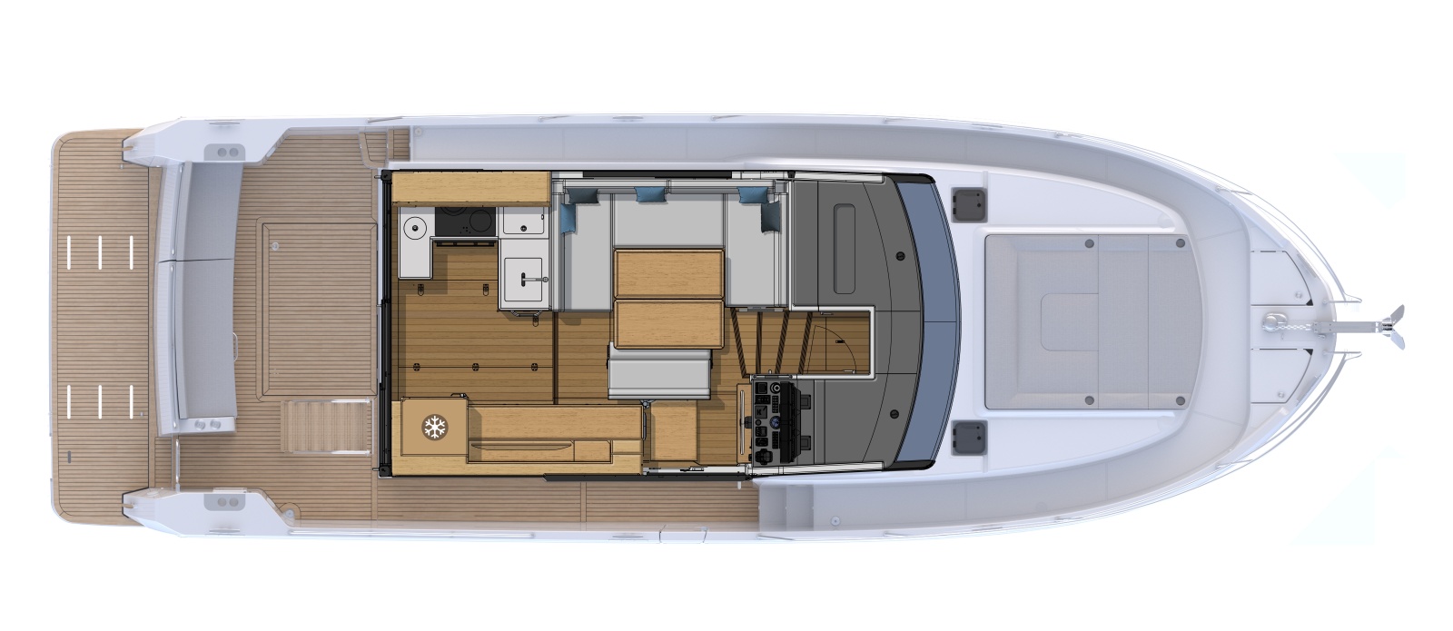 2027 Beneteau Swift Trawler 43 Fly