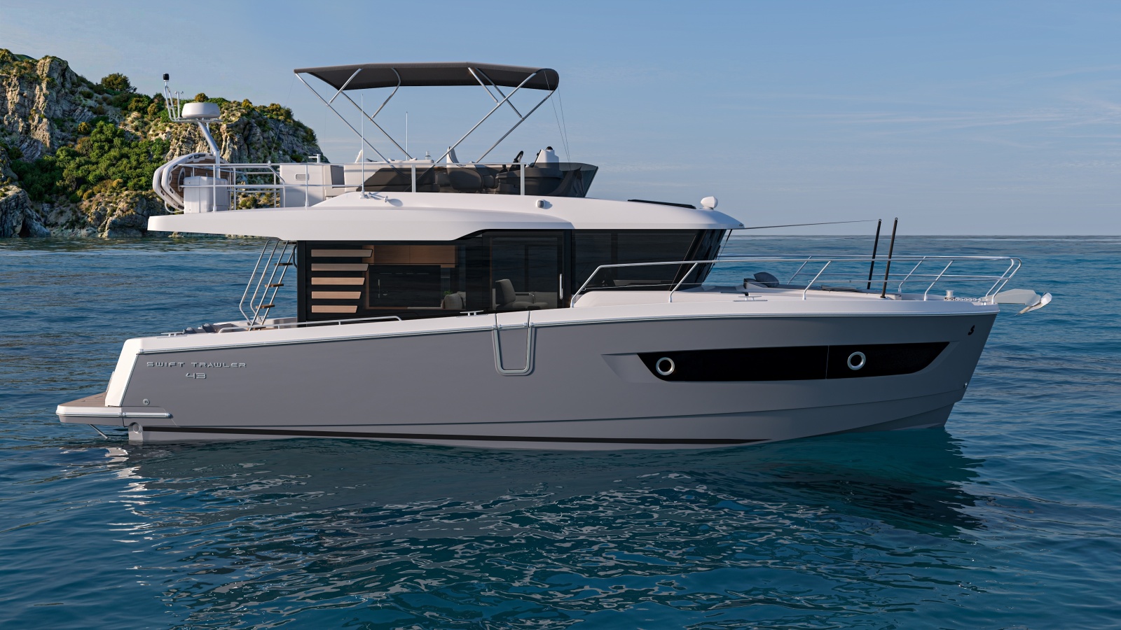 2027 Beneteau Swift Trawler 43 Fly