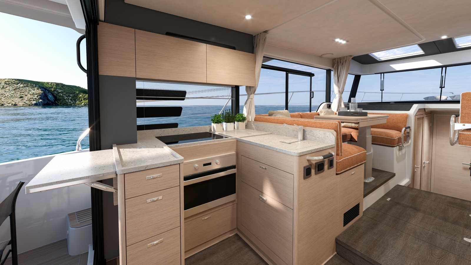 2027 Beneteau Swift Trawler 43 Fly