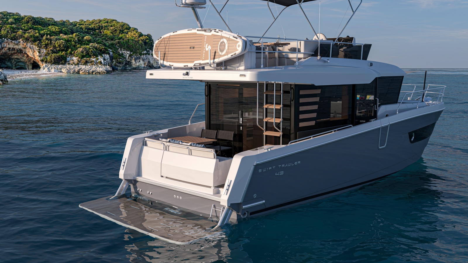 2027 Beneteau Swift Trawler 43 Fly