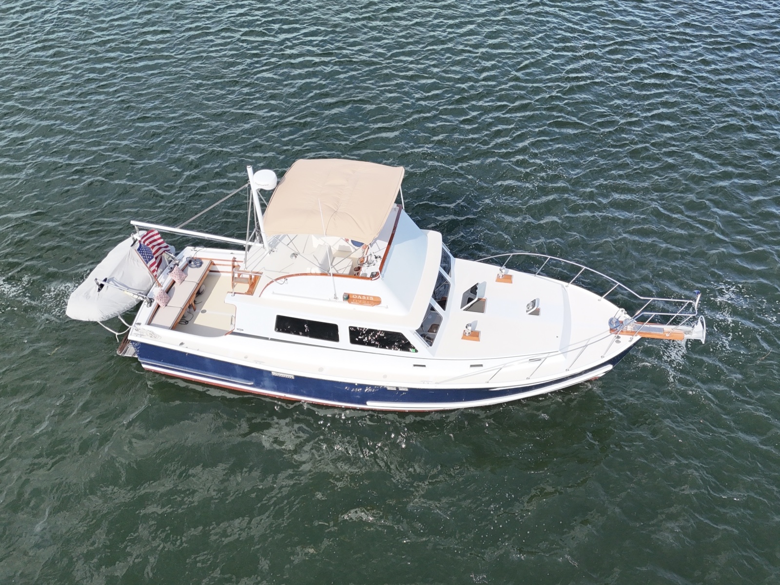 1987 Wilbur Flybridge Cruiser