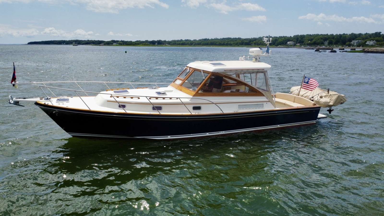 2001 Little Harbor Whisper Jet 38 Prop