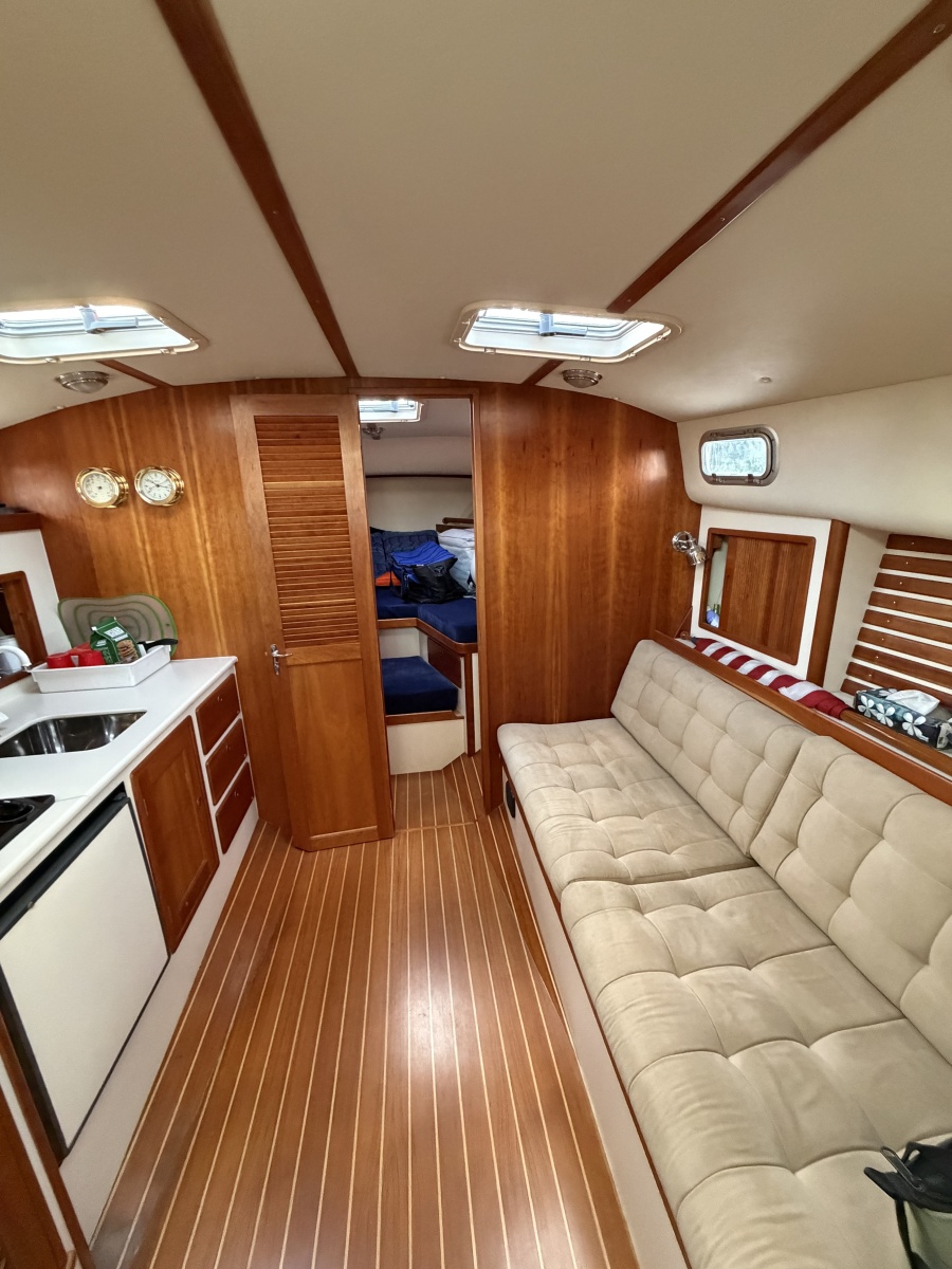 Cabin looking forward