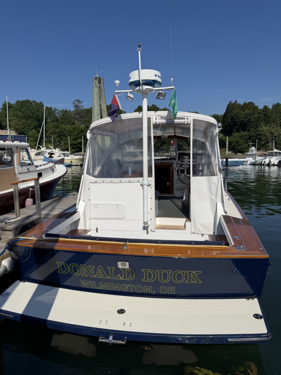 Aft view