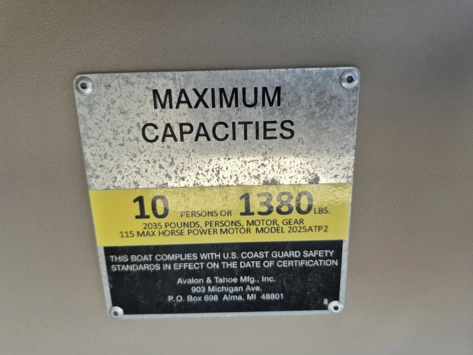 2021 Avalon VLS 2080 QL