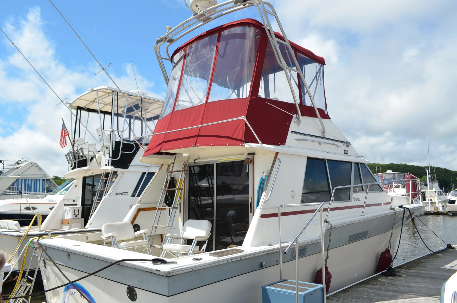 Weather or Knot 34ft Silverton Yacht For Sale