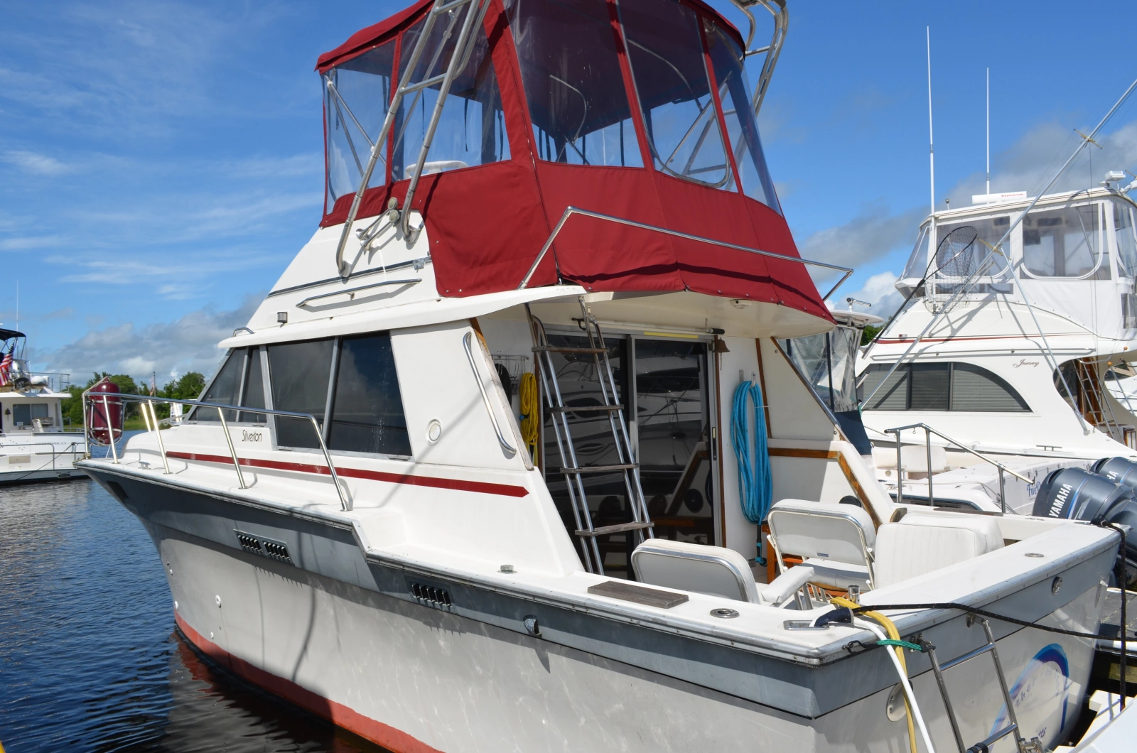 Weather or Knot 34ft Silverton Yacht For Sale