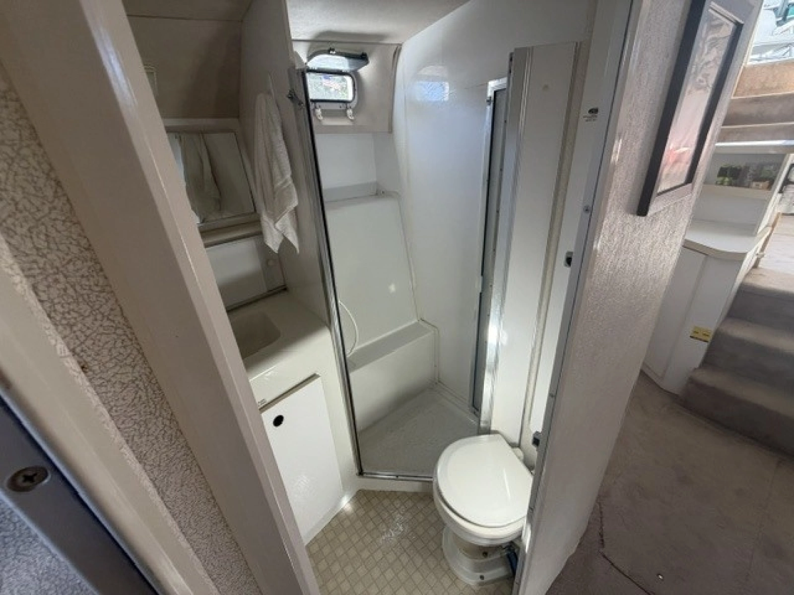 Forward bathroom