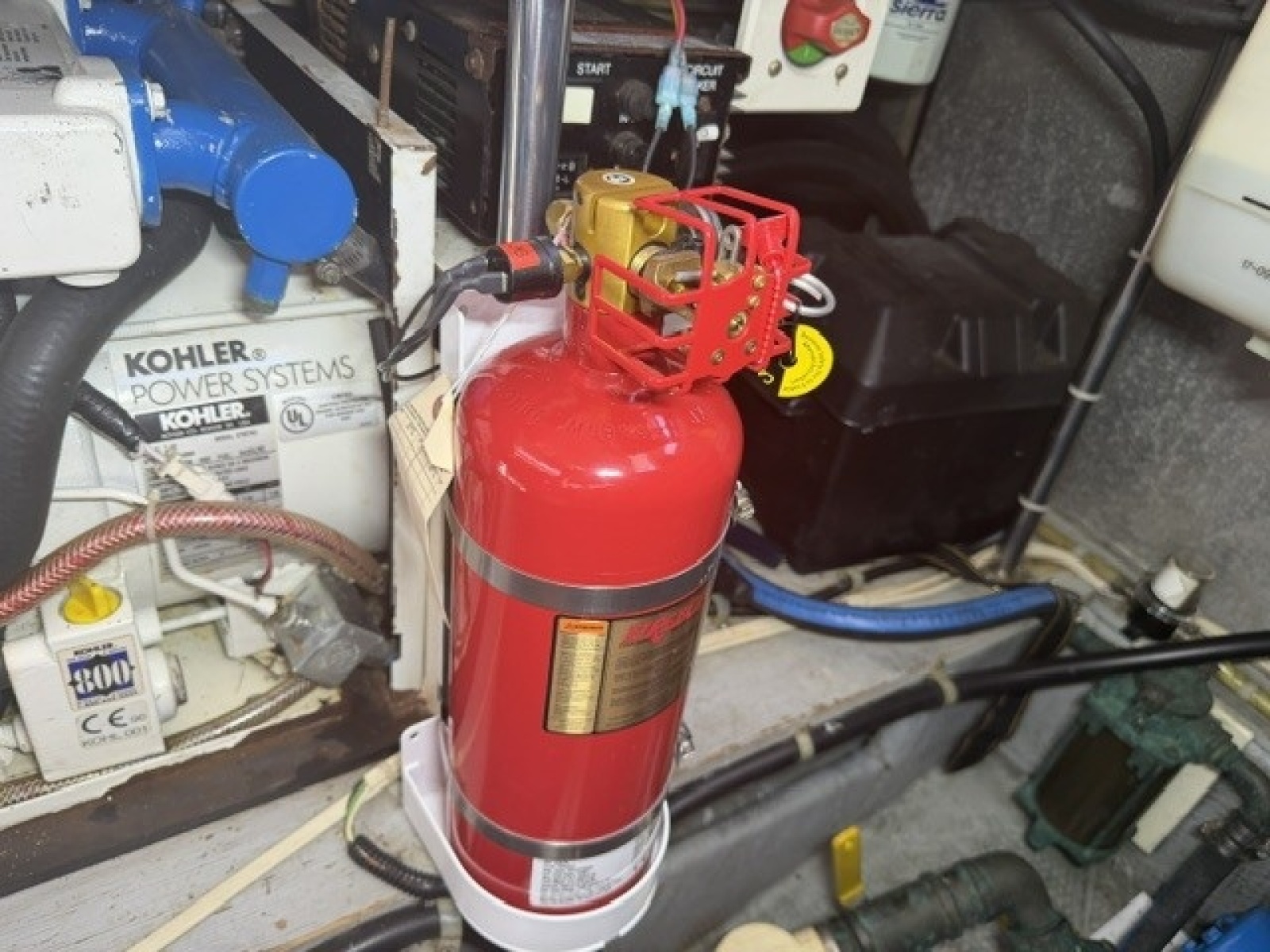 Fireboy suppression system
