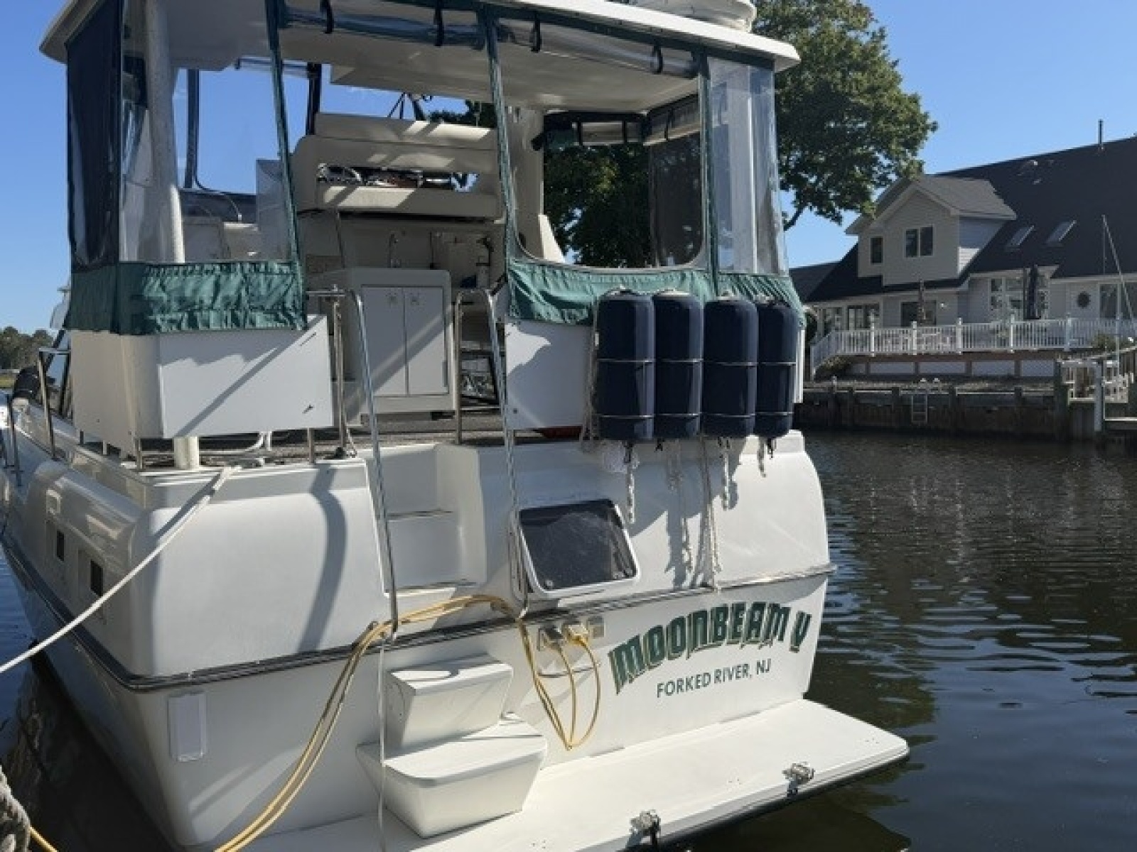Aft view