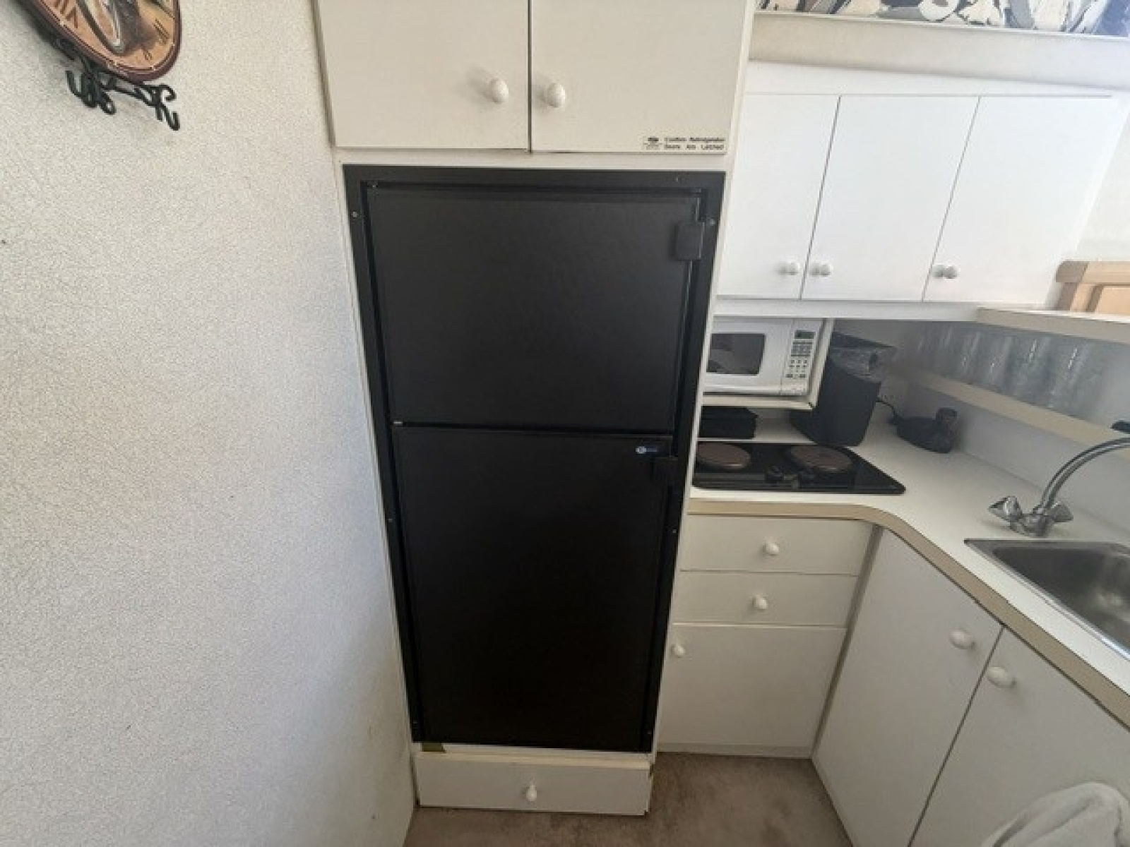 Galley fridge
