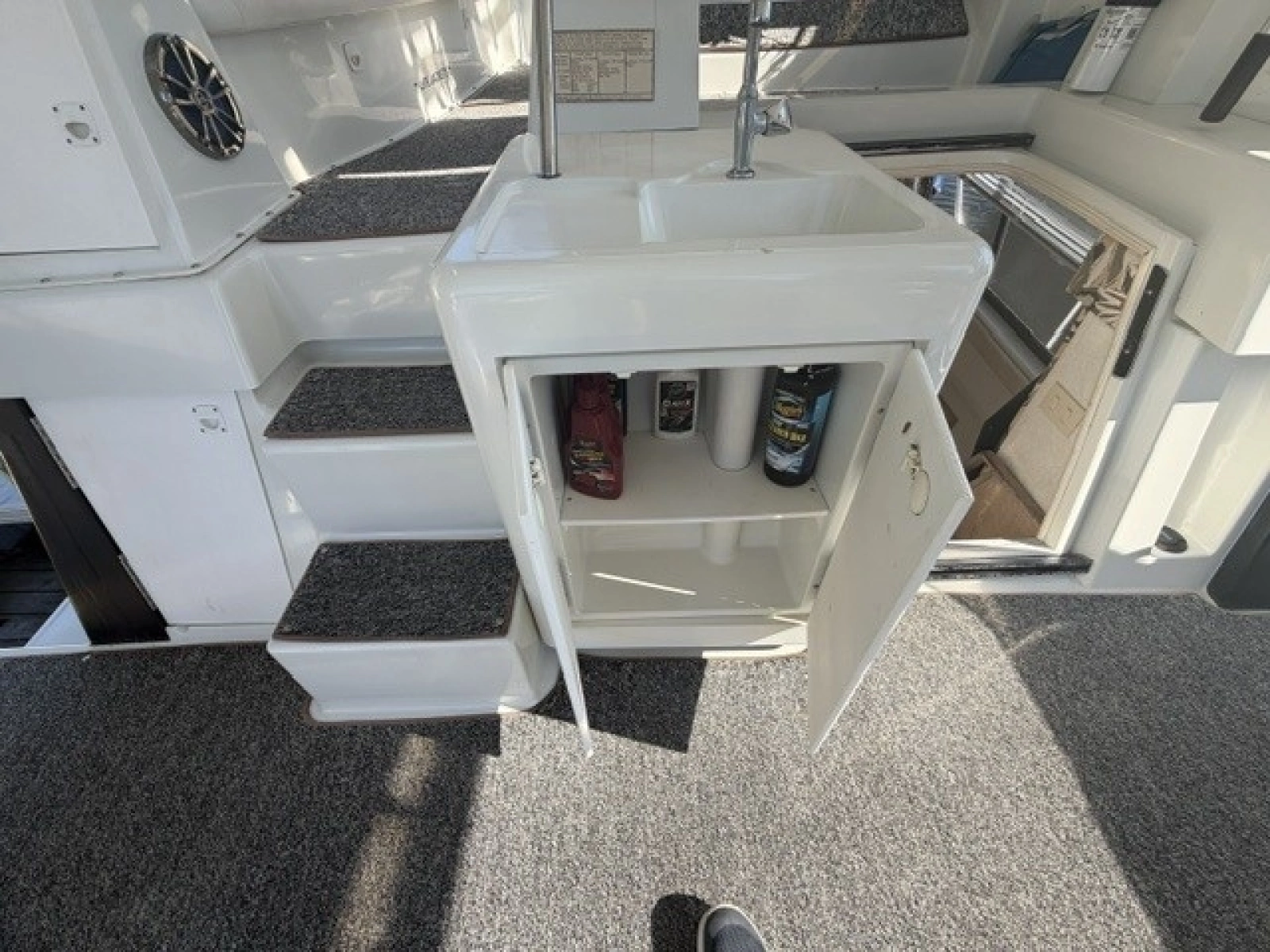 Sundeck bar storage